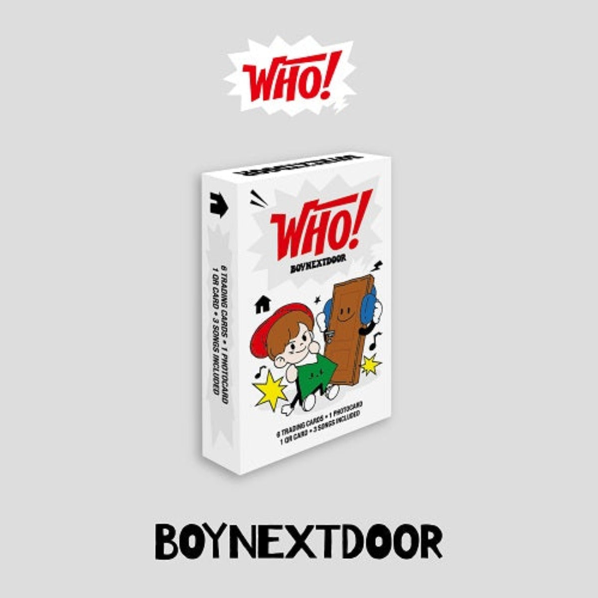 BOYNEXTDOOR SINGLE ALBUM VOL. 1 - WHO! (WEVERSE ALBUMS VERSION)