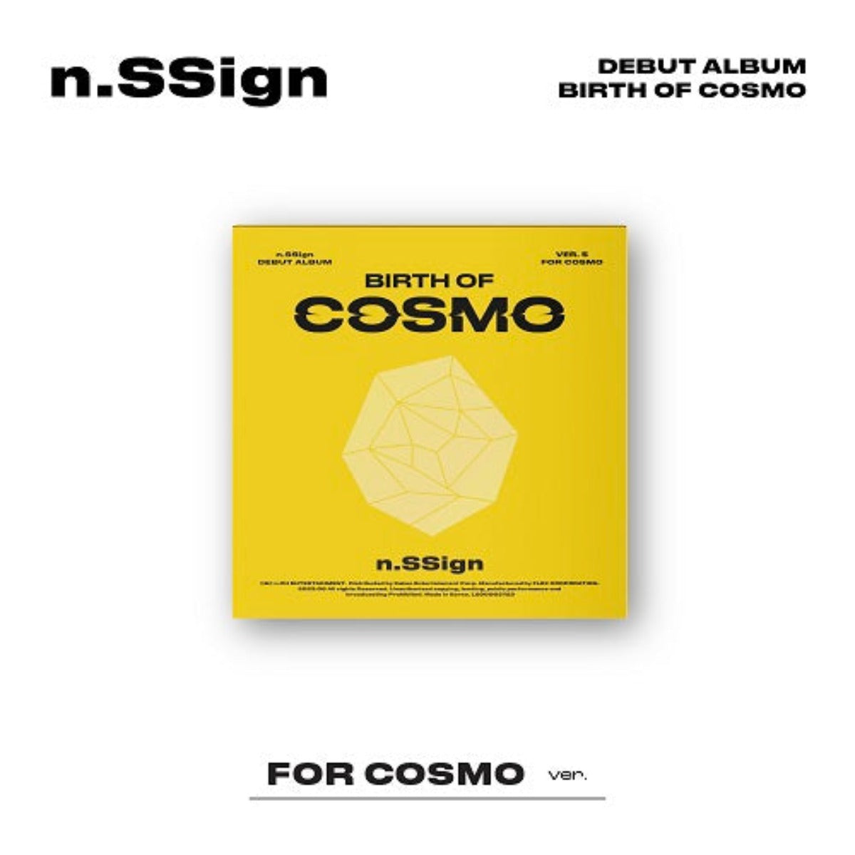 n.SSign Debut Album - BIRTH OF COSMO (For Cosmo Version)