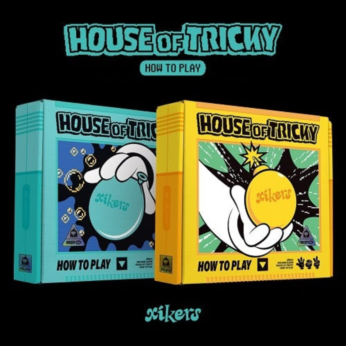 XIKERS MINI ALBUM VOL.2 - HOUSE OF TRICKY : HOW TO PLAY