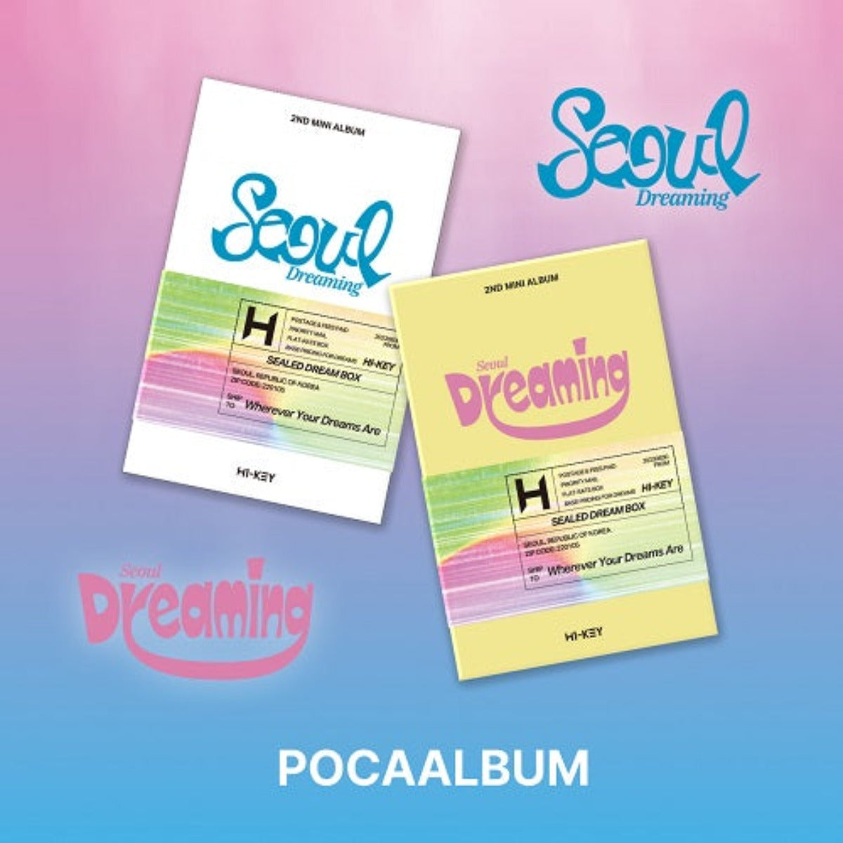 H1-KEY MINI ALBUM VOL. 2 - SEOUL DREAMING (POCA VERSION)