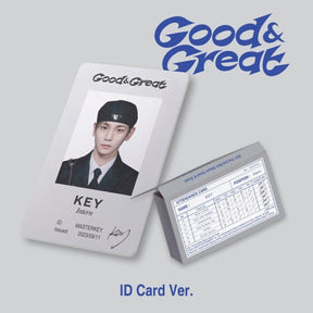 SHINEE: KEY MINI ALBUM VOL. 2 - GOOD & GREAT (ID CARD VERSION)