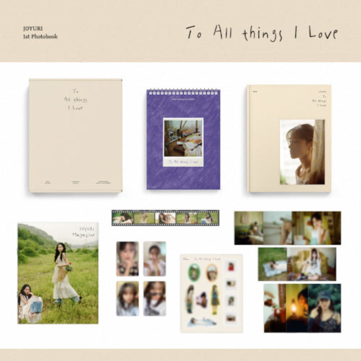 JO YURI - 1ST PHOTOBOOK TO ALL THINGS I LOVE