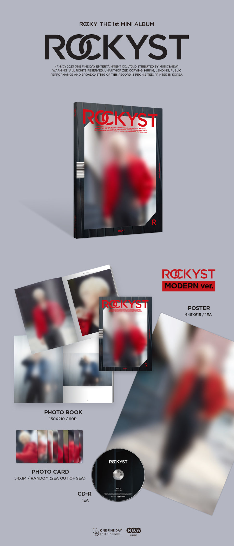 ROCKY - ROCKYST 1ST MINI ALBUM