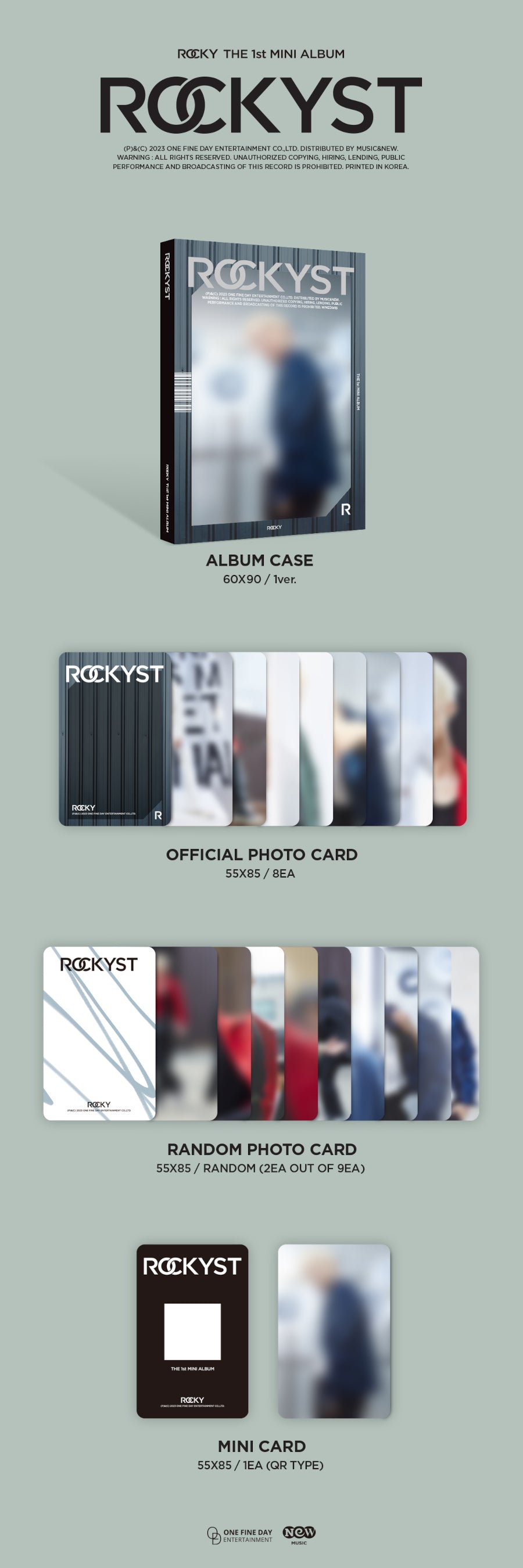 ROCKY - ROCKYST 1ST MINI ALBUM (PLATFORM VER.)