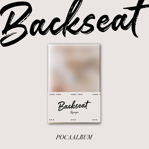 HYUNJUN - BACKSEAT (POCA ALBUM)