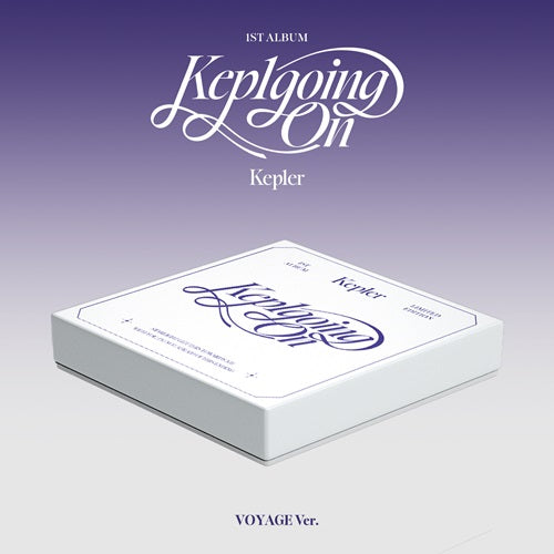 KEP1ER 1ST ALBUM - KEP1GOING ON (LIMITED EDITION VOYAGE VERSION)