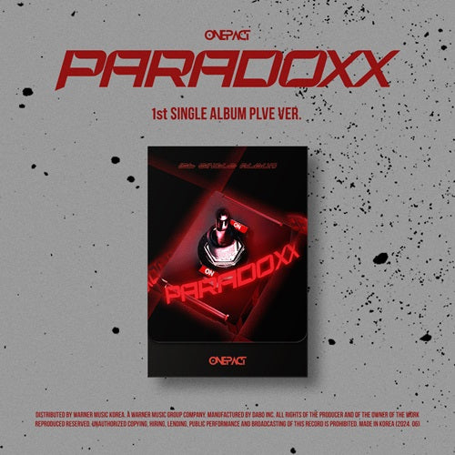 ONE PACT 1ST SINGLE ALBUM - PARADOXX (PLVE VERSION)