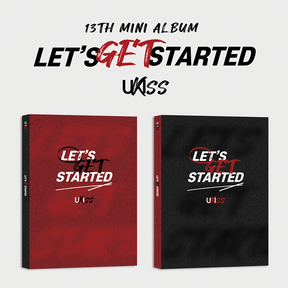 UKISS 13TH MINI ALBUM - LET'S GET STARTED