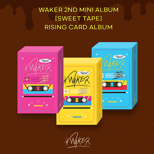 WAKER 2ND MINI ALBUM - SWEET TAPE (RISING CARD ALBUM)