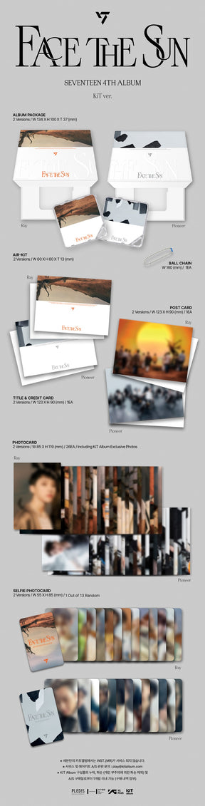 SEVENTEEN VOL.4 - FACE THE SUN (KIT ALBUM)