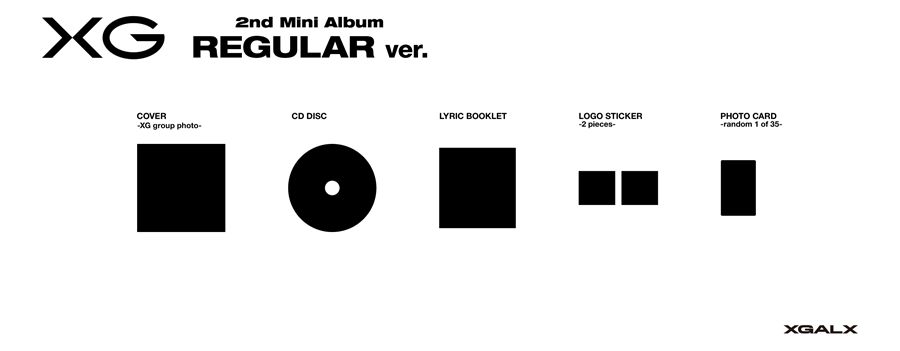 XG 2ND MINI ALBUM (REGULAR VERSION)