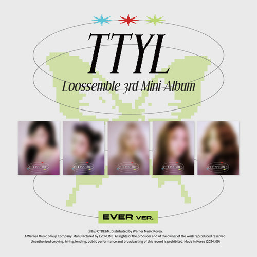 LOOSSEMBLE 3RD MINI ALBUM - TTYL (EVER MUSIC ALBUM)