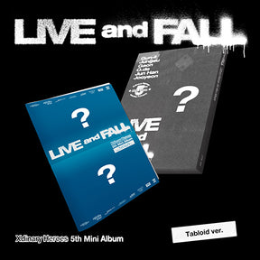 XDINARY HEROES 5TH MINI ALBUM - LIVE AND FALL (TABLOID VERSION)