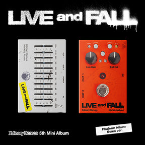 XDINARY HEROES 5TH MINI ALBUM - LIVE AND FALL (PLATFORM ALBUM/NEMO VERSION)