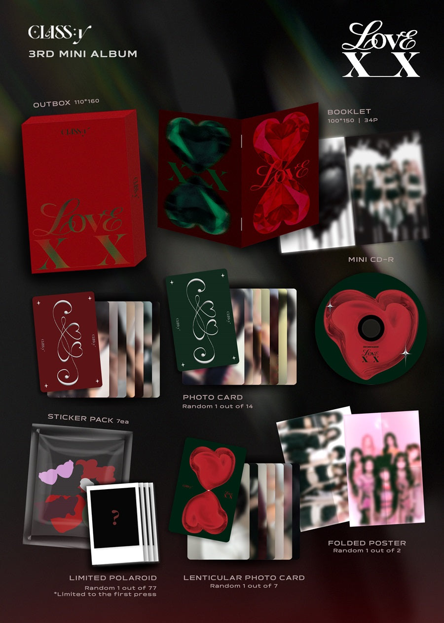 CLASS:Y 3RD MINI ALBUM - LOVE XX