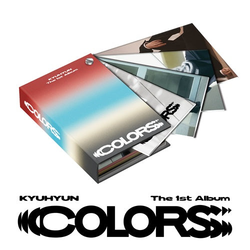 KYUHYUN 1ST ALBUM - COLORS (COLOR SWATCH BOOK VERSION)