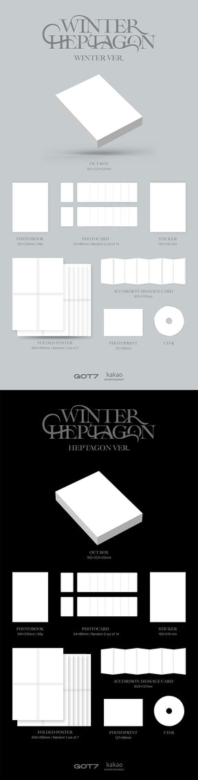 GOT7 MINI ALBUM - WINTER HEPTAGON