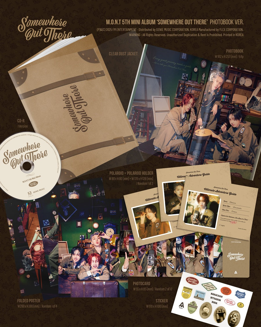 M.O.N.T - SOMEWHERE OUT THERE (PHOTOBOOK VER.)