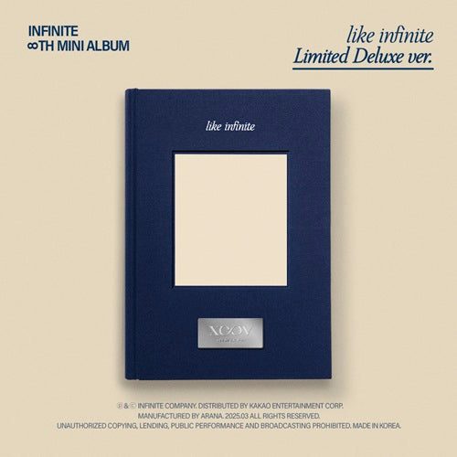 INFINITE 8TH MINI ALBUM - LIKE INFINITE (LIMITED DELUXE VER.)