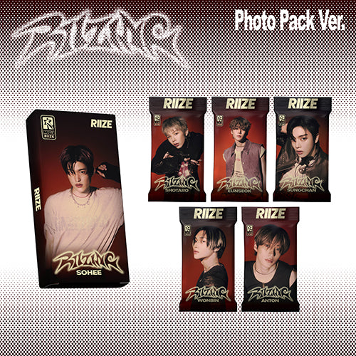 RIIZE 1ST MINI ALBUM - RIIZING (PHOTO PACK VERSION)