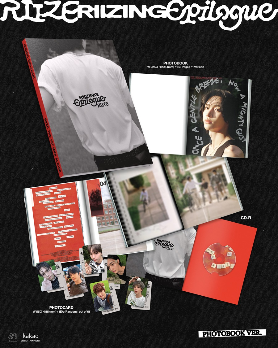 RIIZE 1ST MINI ALBUM - RIIZING : EPILOGUE (PHOTOBOOK VERSION)