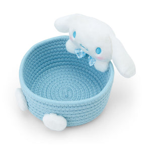 SANRIO© Plush In Rope Basket (Japan Limited Edition)