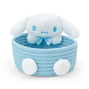 SANRIO© Plush In Rope Basket (Japan Limited Edition)