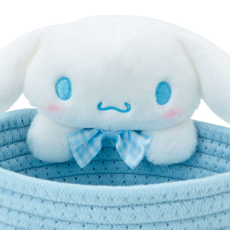 SANRIO© Plush In Rope Basket (Japan Limited Edition)