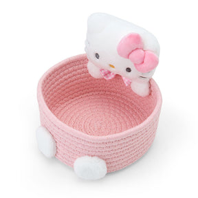 SANRIO© Plush In Rope Basket (Japan Limited Edition)