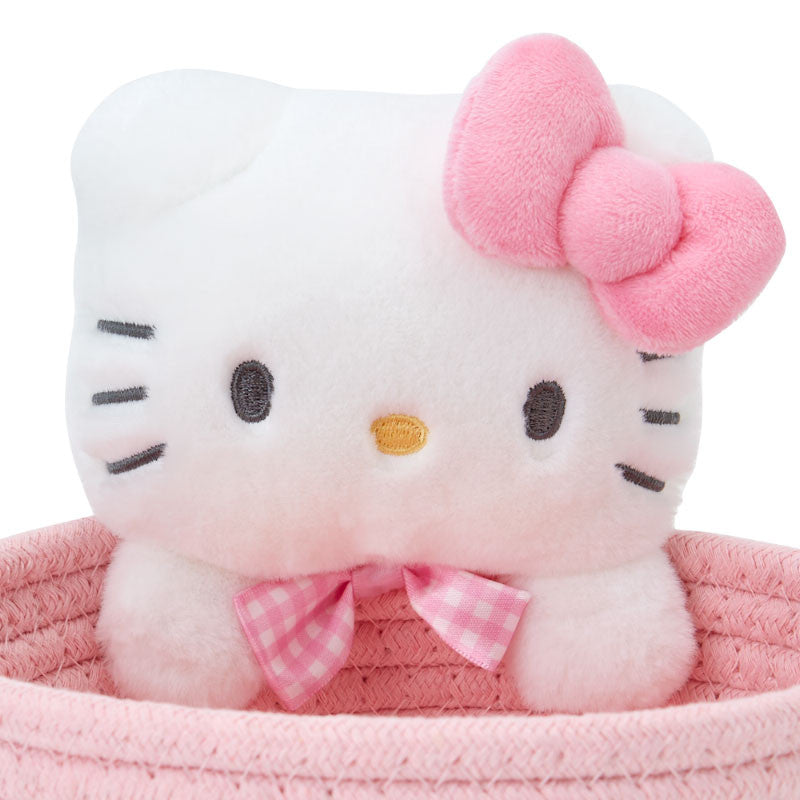 SANRIO© Plush In Rope Basket (Japan Limited Edition)