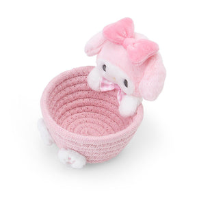 SANRIO© Plush In Rope Basket (Japan Limited Edition)