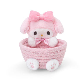 SANRIO© Plush In Rope Basket (Japan Limited Edition)