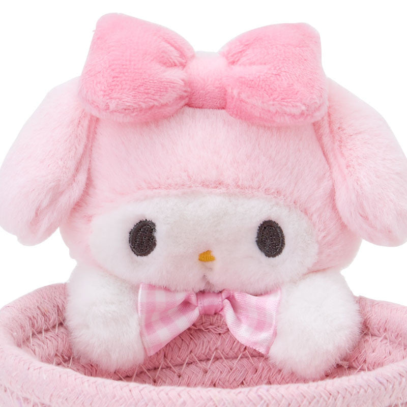 SANRIO© Plush In Rope Basket (Japan Limited Edition)