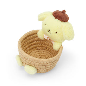 SANRIO© Plush In Rope Basket (Japan Limited Edition)