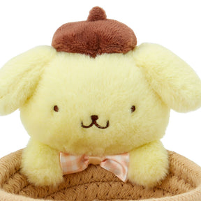 SANRIO© Plush In Rope Basket (Japan Limited Edition)