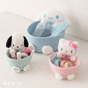 SANRIO© Plush In Rope Basket (Japan Limited Edition)