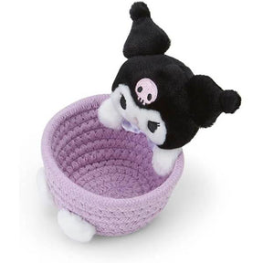 SANRIO© Plush In Rope Basket (Japan Limited Edition)