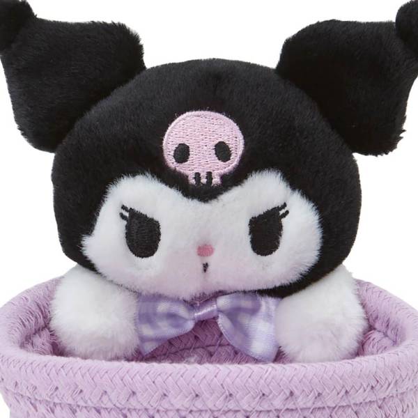 SANRIO© Plush In Rope Basket (Japan Limited Edition)