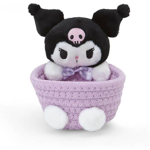 SANRIO© Plush In Rope Basket (Japan Limited Edition)