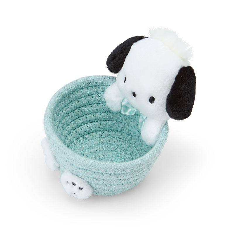 SANRIO© Plush In Rope Basket (Japan Limited Edition)