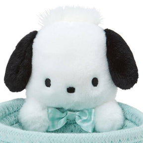 SANRIO© Plush In Rope Basket (Japan Limited Edition)