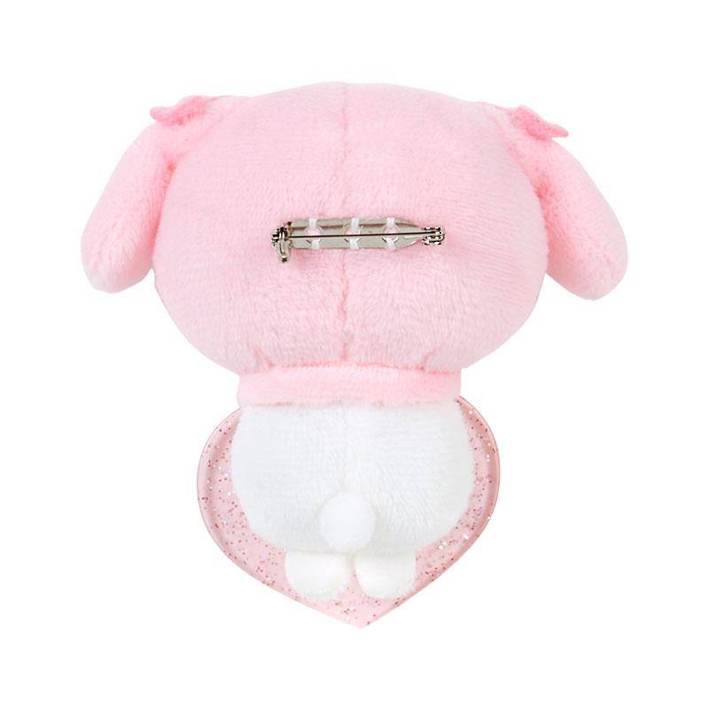 SANRIO© Plush Pin with Heart (Japan Limited Edition)