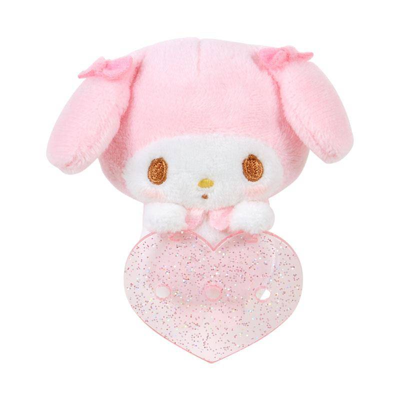 SANRIO© Plush Pin with Heart (Japan Limited Edition)