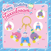 SANRIO© Tuxedo Sam Rubber Triple Keychain Charm Birthday 45th Anniversary (Japan Limited Edition)