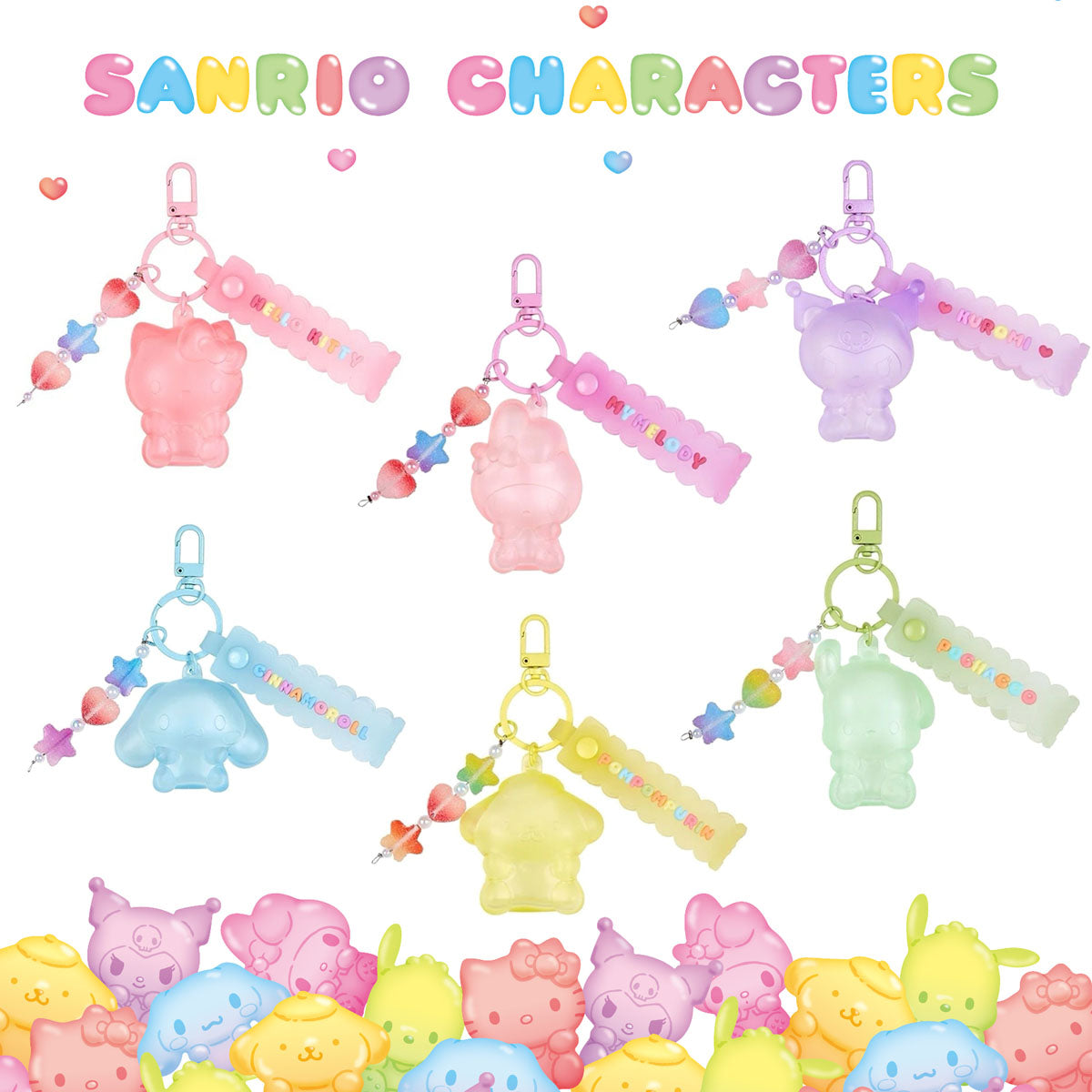 SANRIO© Key Holder Gummy Candy (Japan Limited Edition)