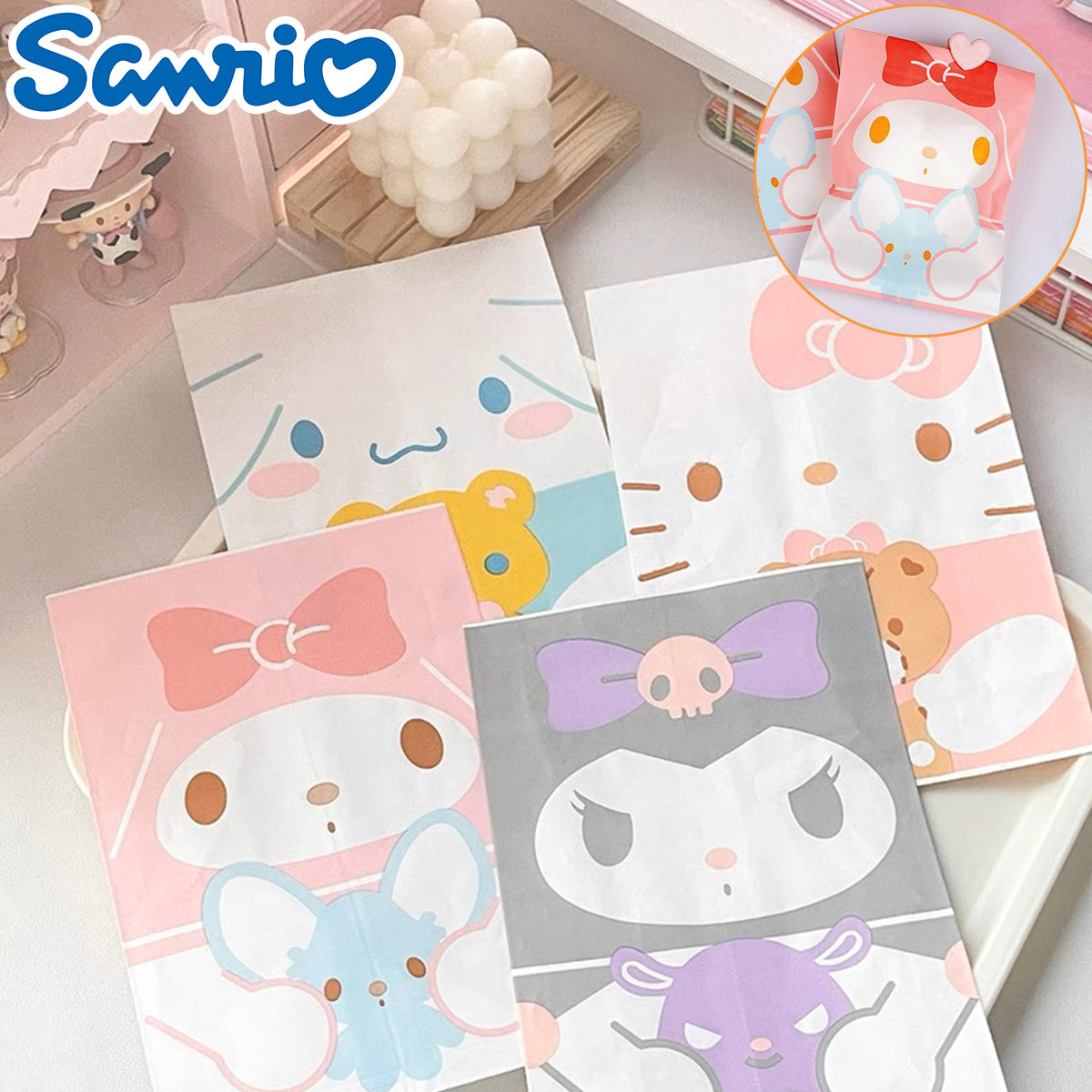 SANRIO Characters Paper Bag