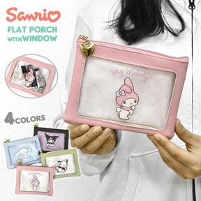 SANRIO© Window Flat Pouch (Japan Edition)