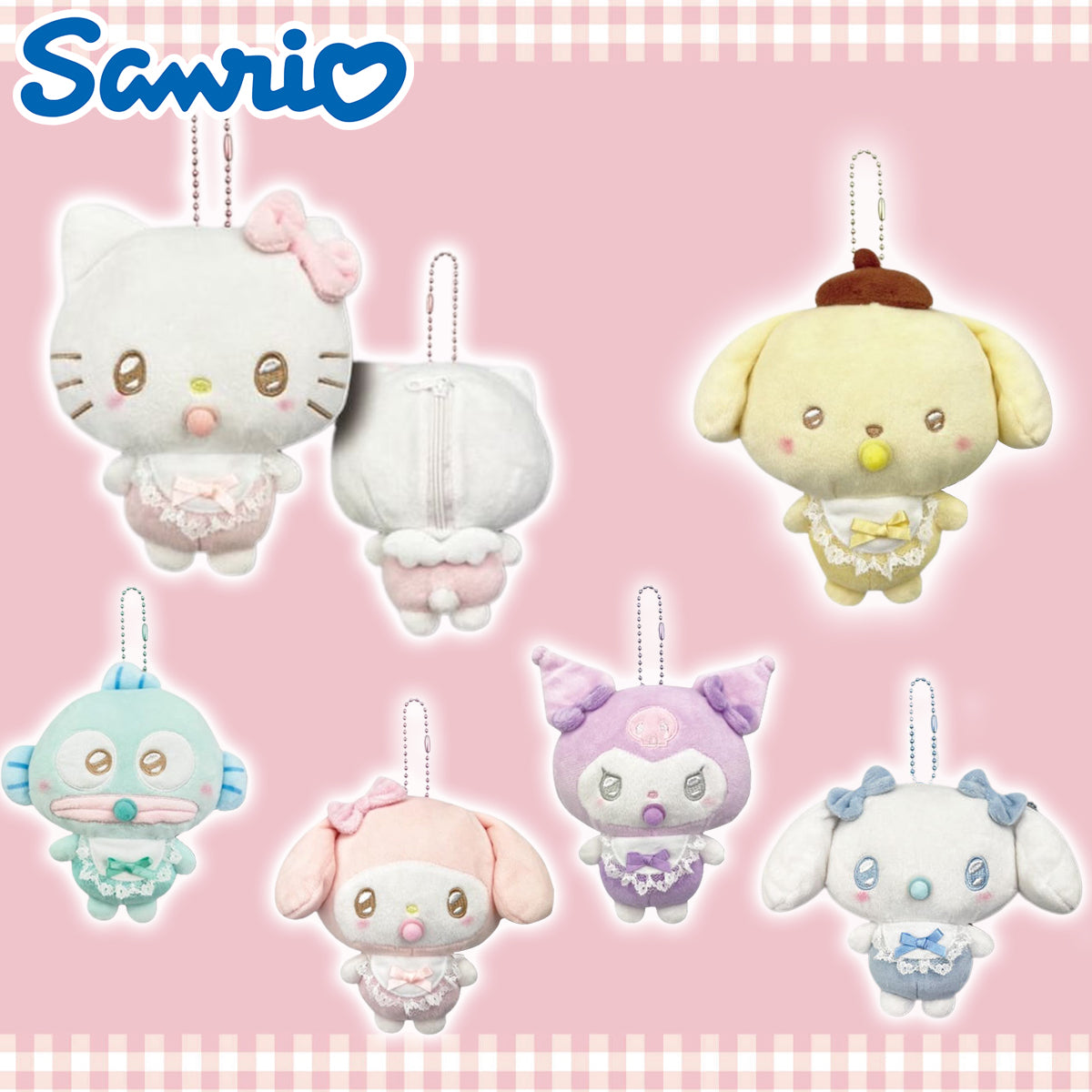 SANRIO© Hanging Plush Angel Baby (Japan Edition)