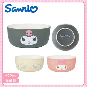 SANRIO© Head Noodle Bowl 400ml (Japan Edition)