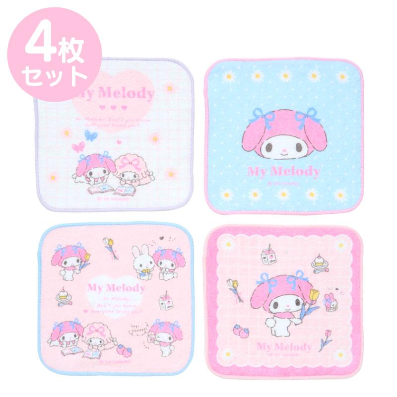 SANRIO© Mini Towel 4in1 Set (Japan Limited Edition)